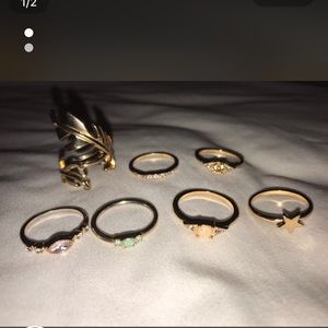 6 Gold Rings